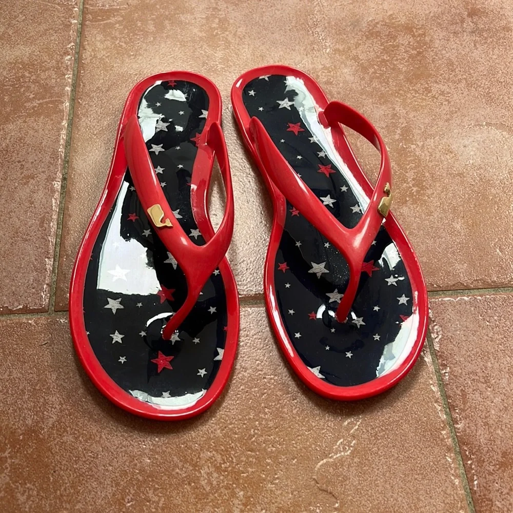 Vineyard vine flip flops rubber - Picture 1 of 2